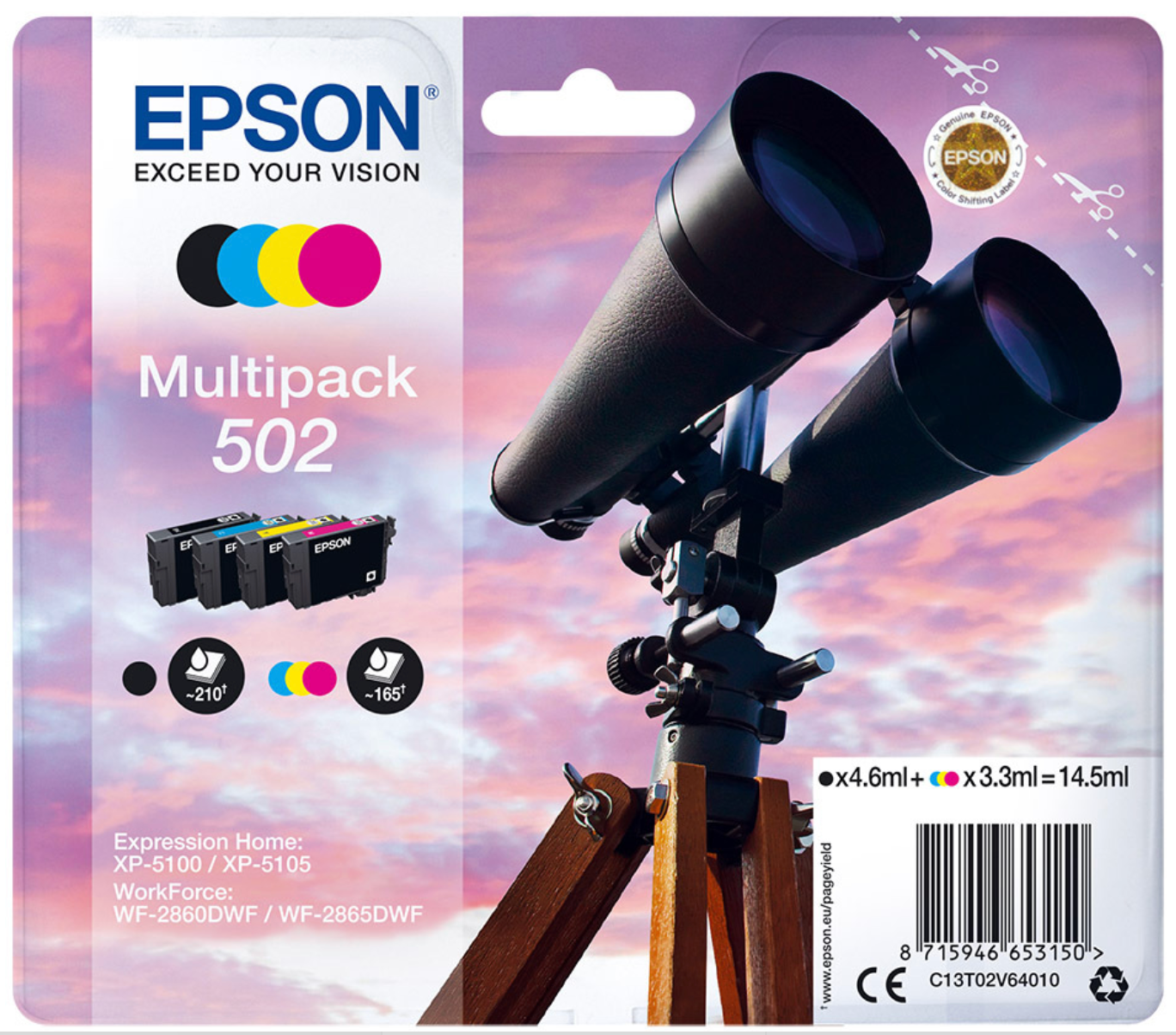 502 XL Compatibile Epson